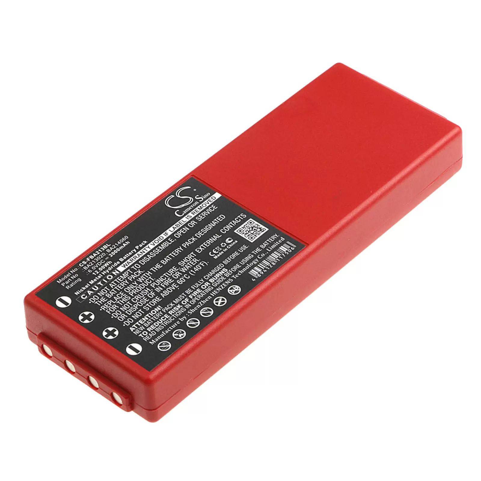 Akku für Kran-Funkfernsteuerung HBC Radiomatic Spectrum 2 / Spectrum 3 / Typ BA214061 - 6V - 2000 mAh-0