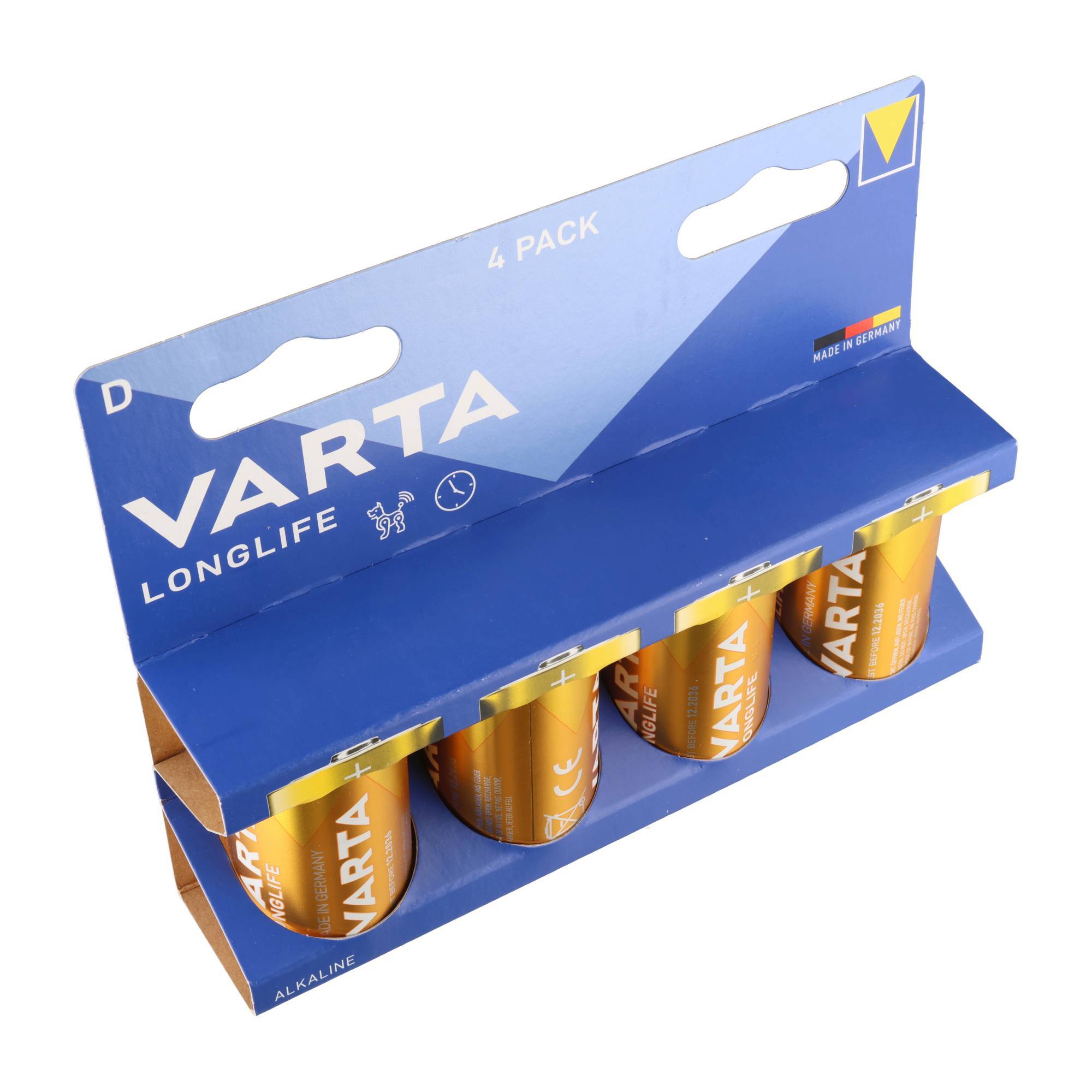 VARTA - Batterie Alkaline Mono D LR20 1.5V - Batterie - Mono (D)-1