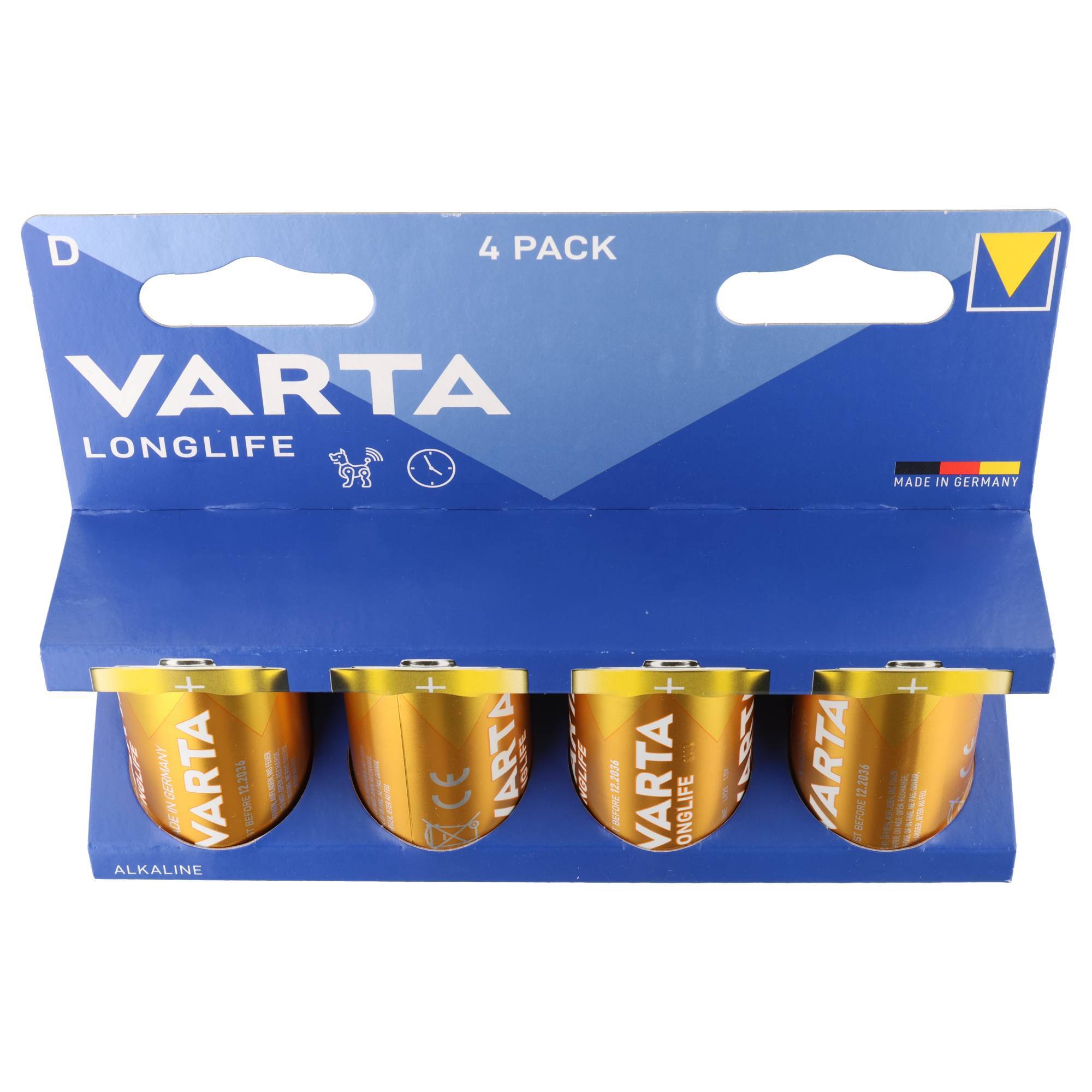 VARTA - Batterie Alkaline Mono D LR20 1.5V - Batterie - Mono (D)-3