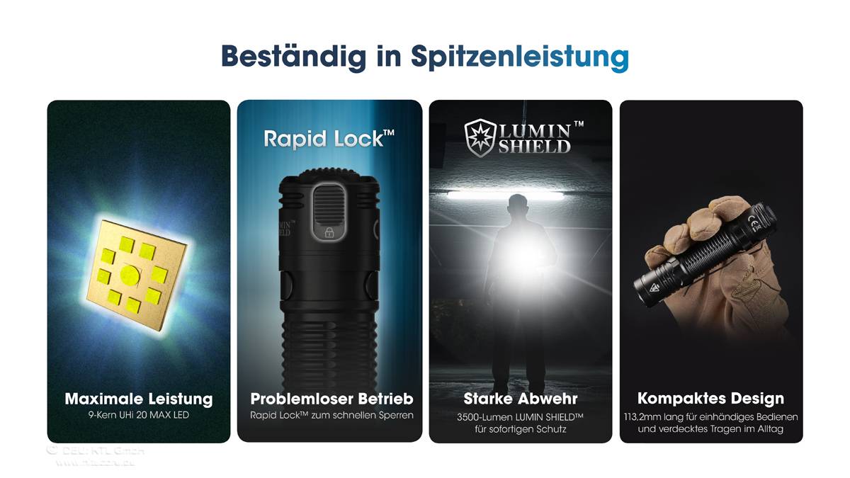 Nitecore Taschenlampe EDC31 - 3500 Lumen-3