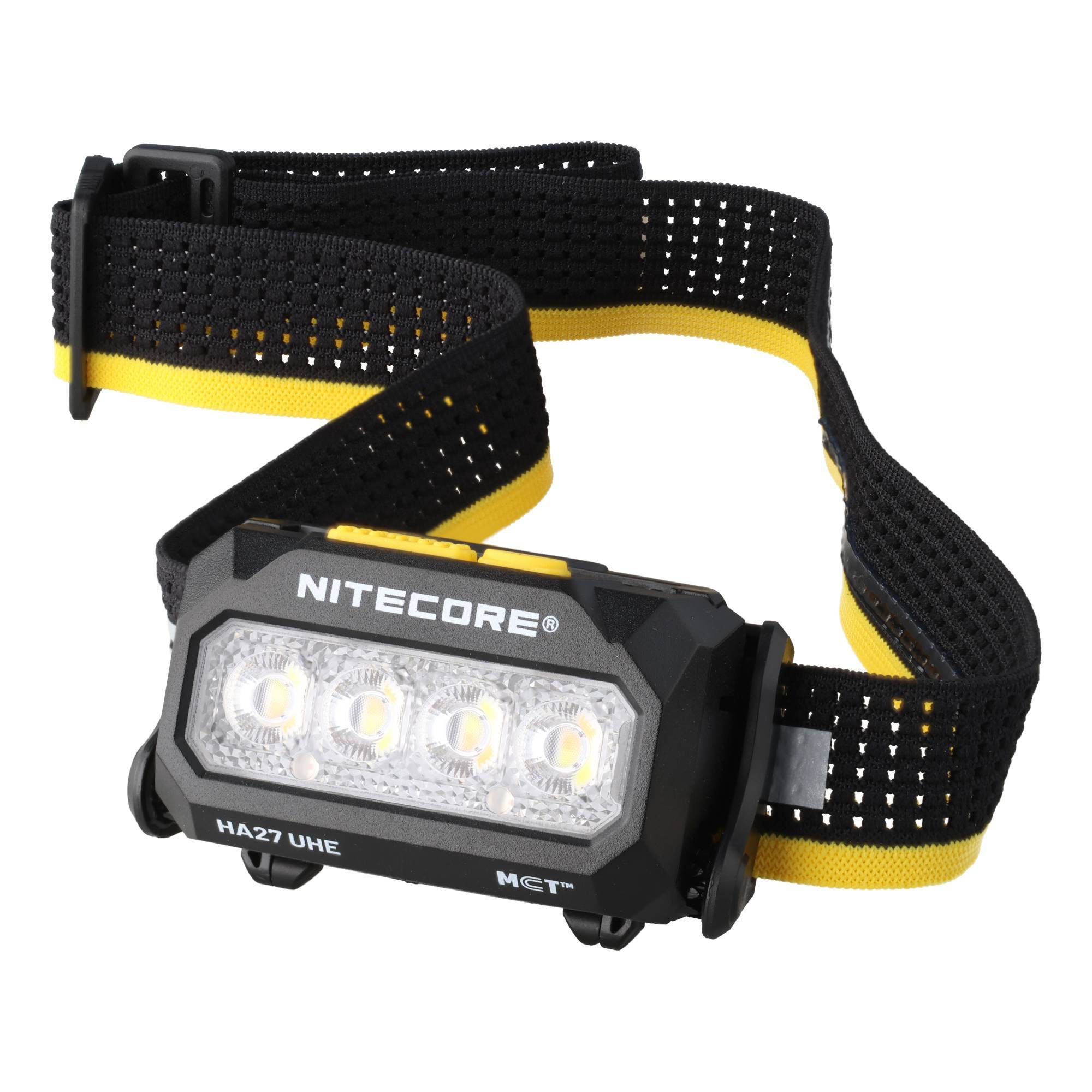Nitecore HA27 UHE schwarz, max. 800 Lumen, inklusive Akku , Ladekabel-1