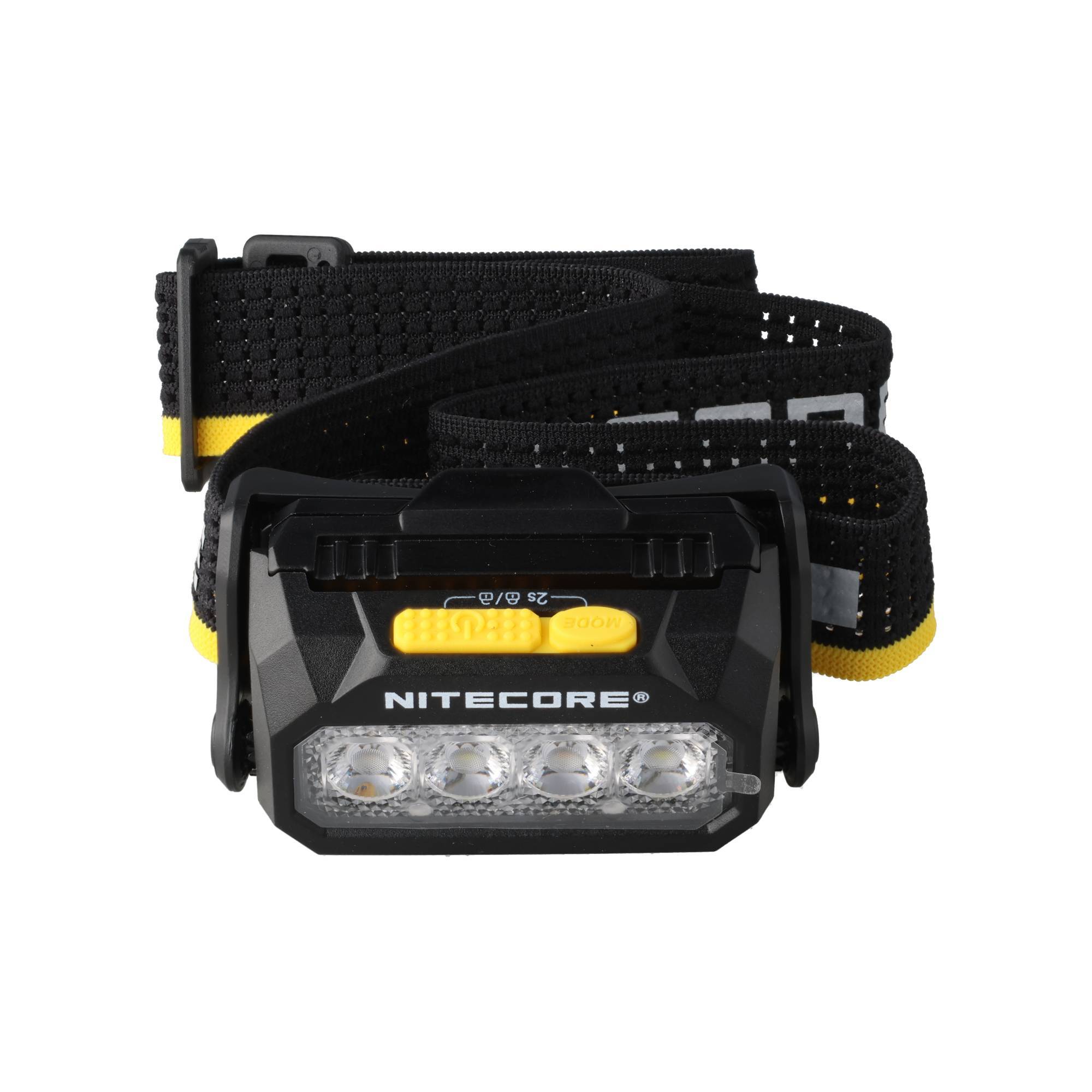 Nitecore HA27 UHE schwarz, max. 800 Lumen, inklusive Akku , Ladekabel-3