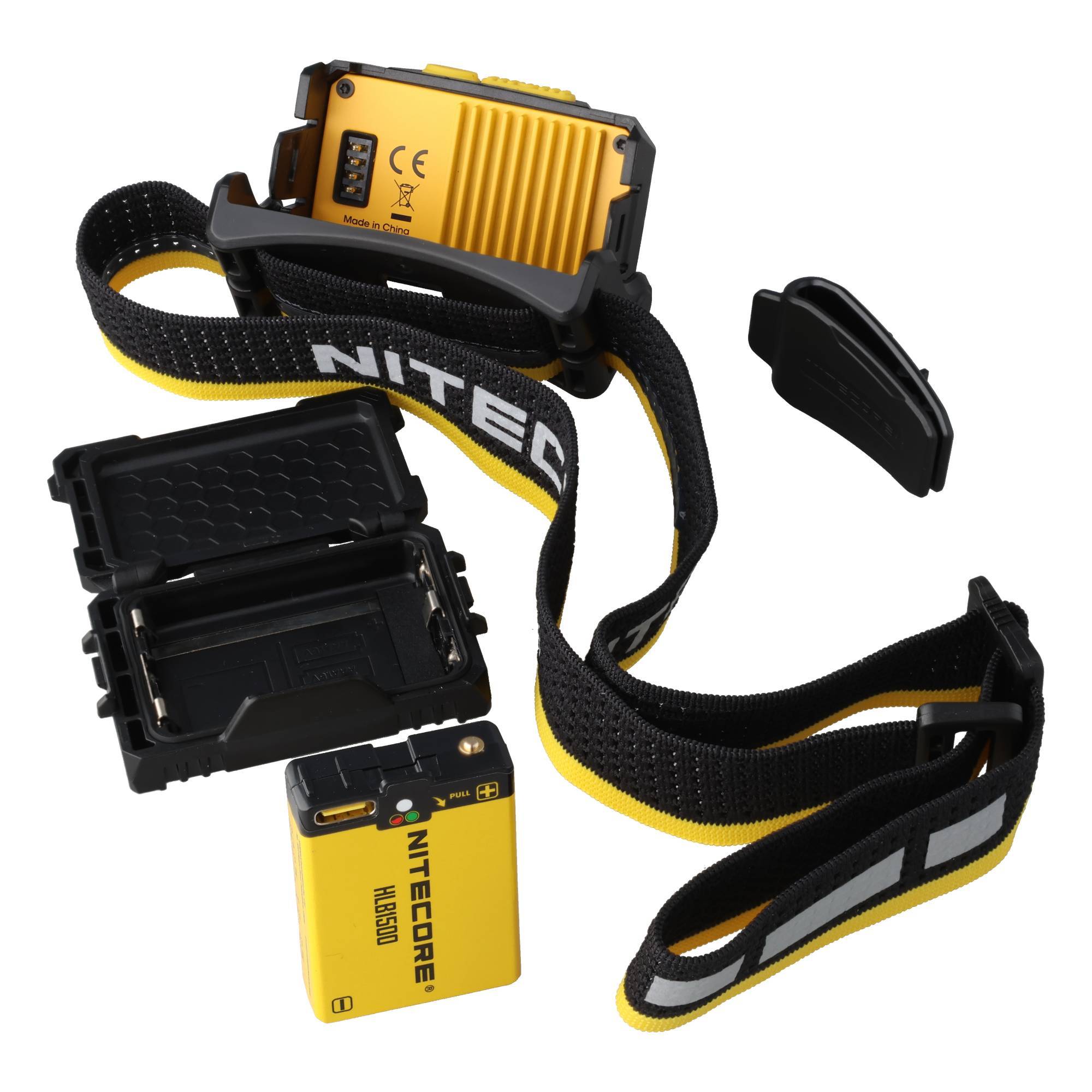 Nitecore HA27 UHE schwarz, max. 800 Lumen, inklusive Akku , Ladekabel-4
