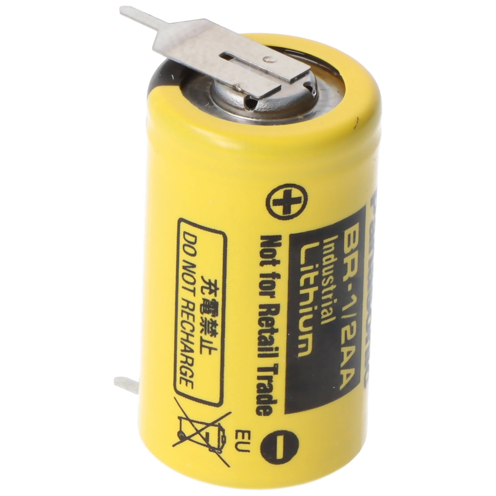 Panasonic BR-1/2AA Lithium Batterie BR- 1/2 AA 1er Print +/--0