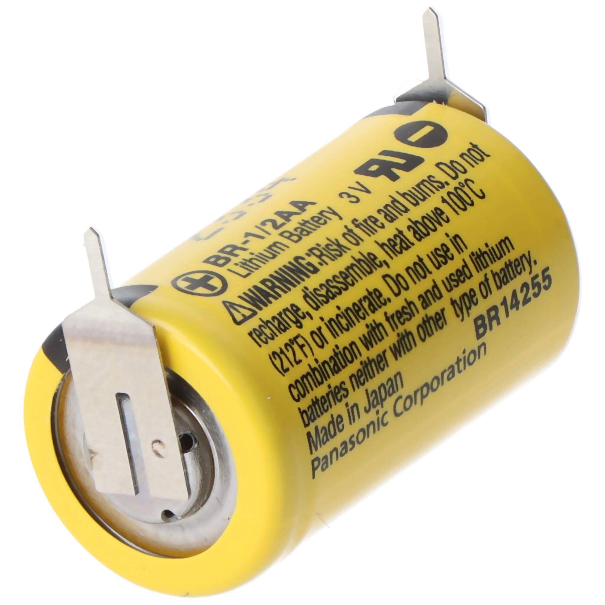Panasonic BR-1/2AA Lithium Batterie BR- 1/2 AA 1er Print +/--1