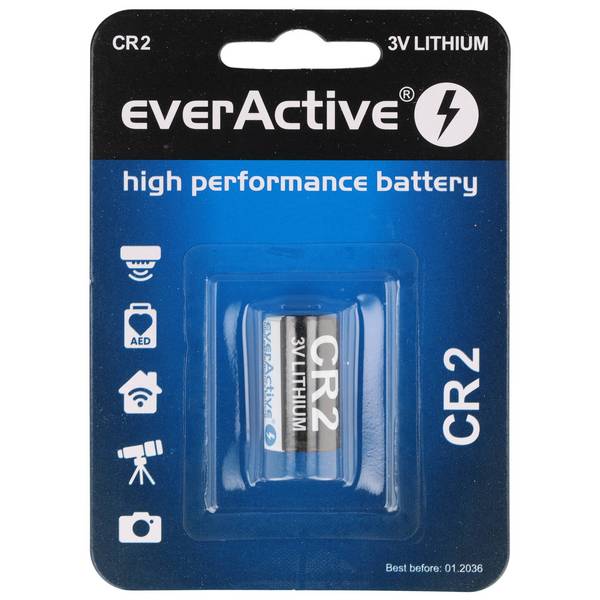 CR2 Photo-Lithium Batterie CR-2, CR2EP, DL CR2, 3V, 850mAh