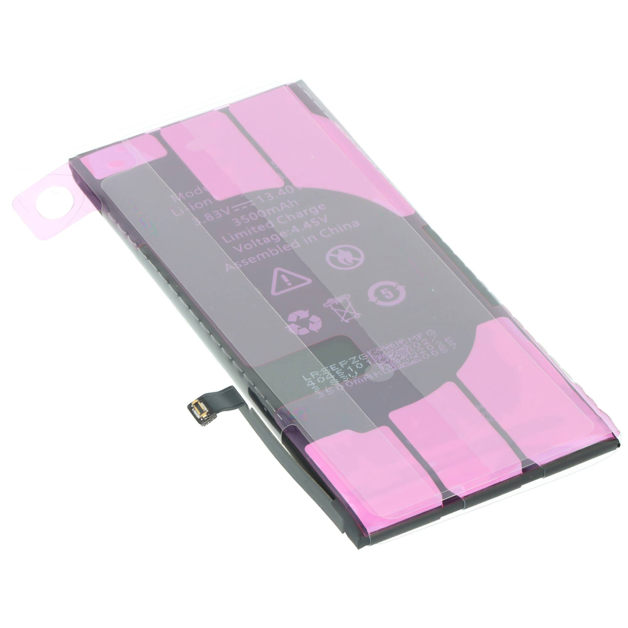 Akku passend für Apple iPhone 11, Li-Polymer, 3,83V, 3500mAh, 13,4Wh, built-in, ohne Werkzeug-0