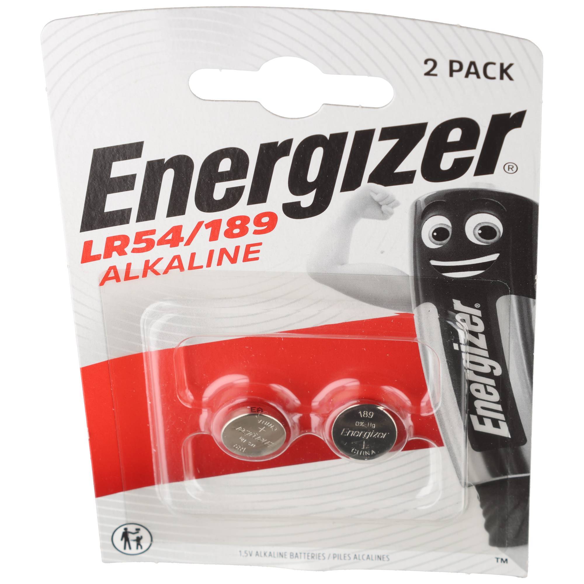 Energizer Batterie Alkaline, Knopfzelle, LR54, V10GA, 1.5V Electronics, Retail Blister (2-Pack)-2