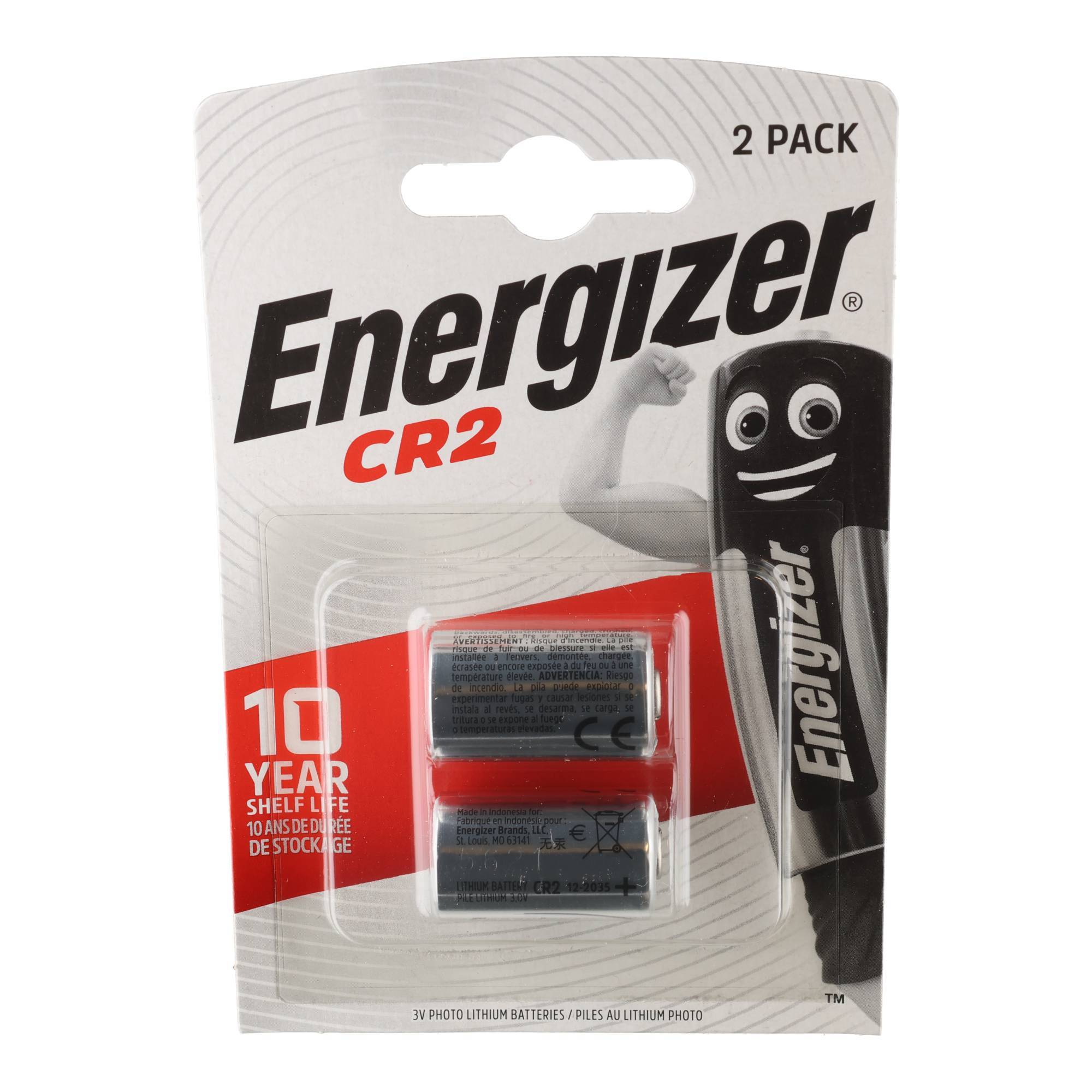 1St. Energizer CR2 CR2 / CR15H270 Lithium Photo 3,0Volt 2er-2