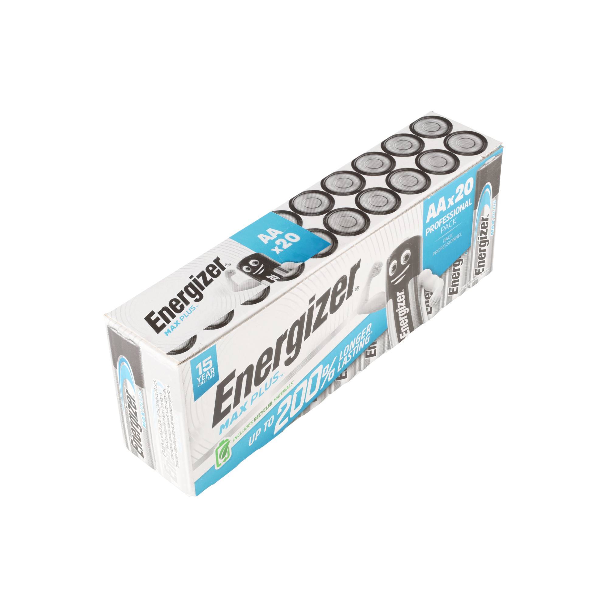 1St. Energizer LR6 (20 Stk.) Max Plus Mignon (AA) 20 Stück,Inhalt:20S-1