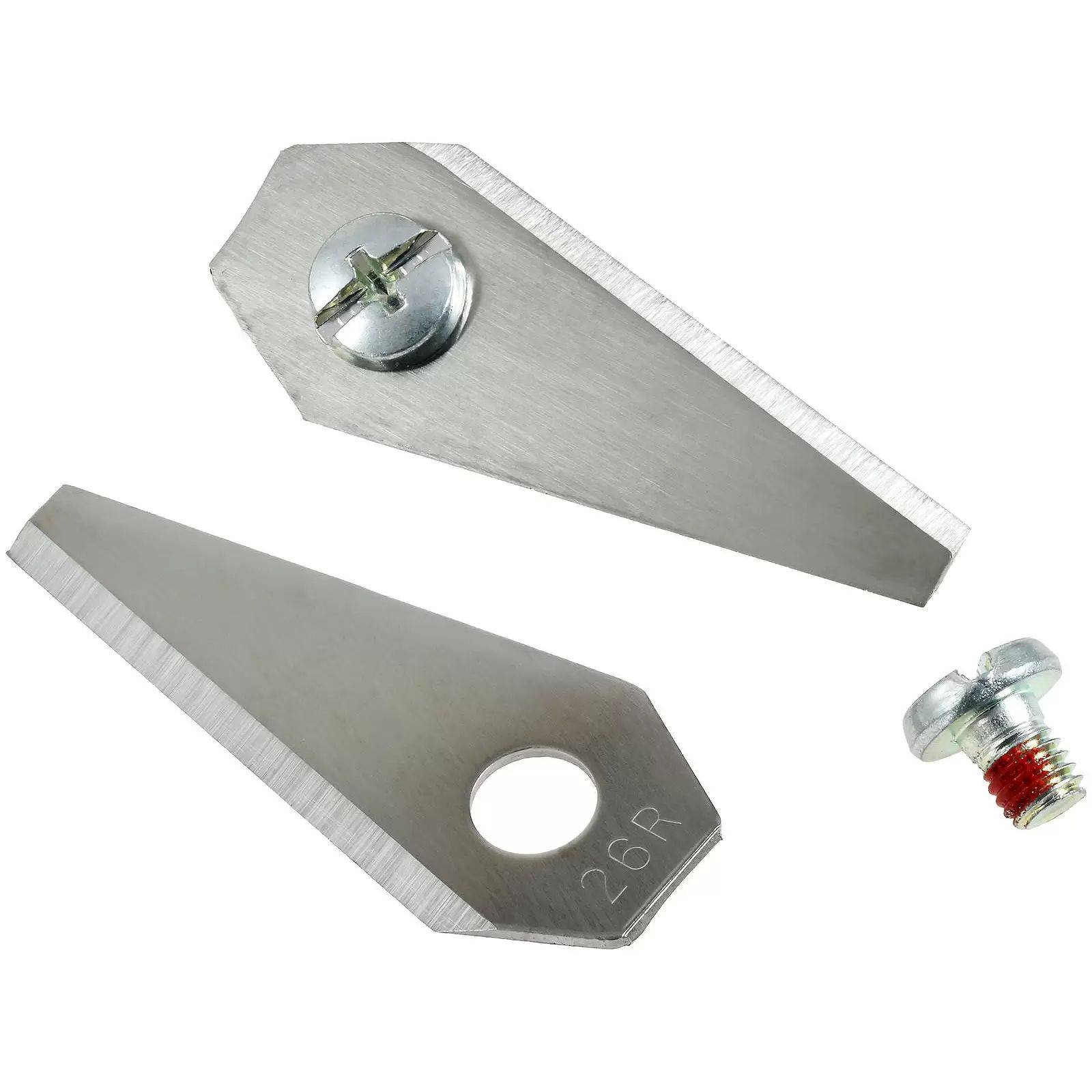 9x Ersatz-Messer Klingen / Schneid-Klingen 1,00mm für Bosch Indego Mähroboter-1