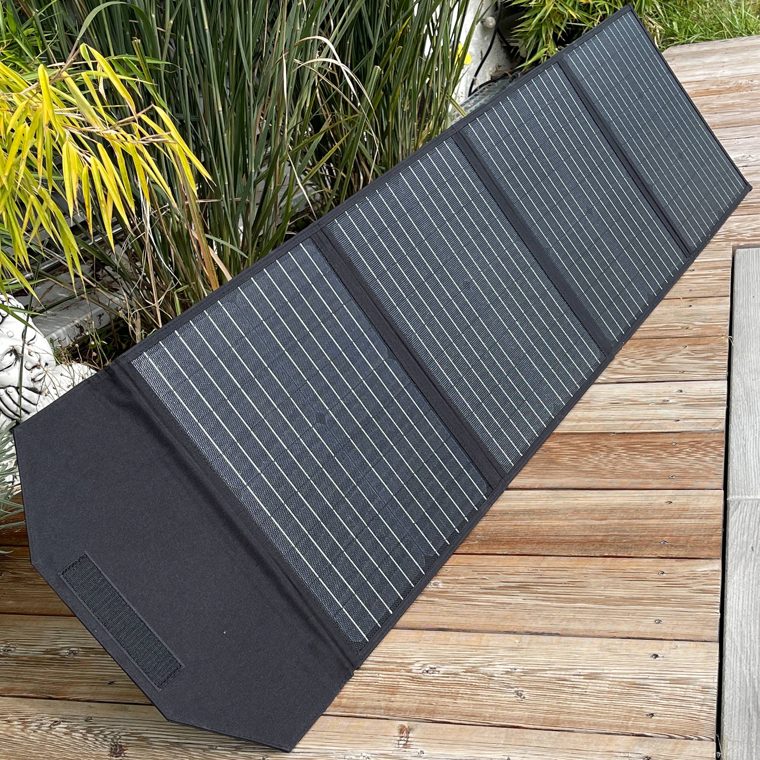 Solarpanel 100W faltbar max. 18 Volt, das faltbare Solar-Panel mit dem Ladestrom max. 5,5A Ausgang-2