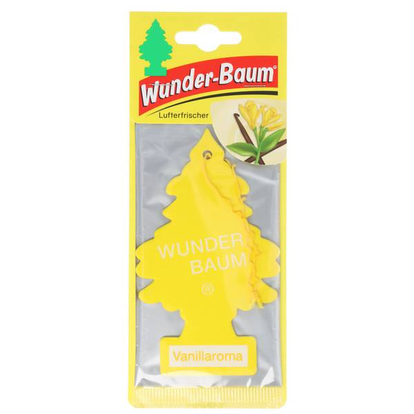 Wunder-Baum der Lufterfrischer mit Vanillearoma, 12x7cm