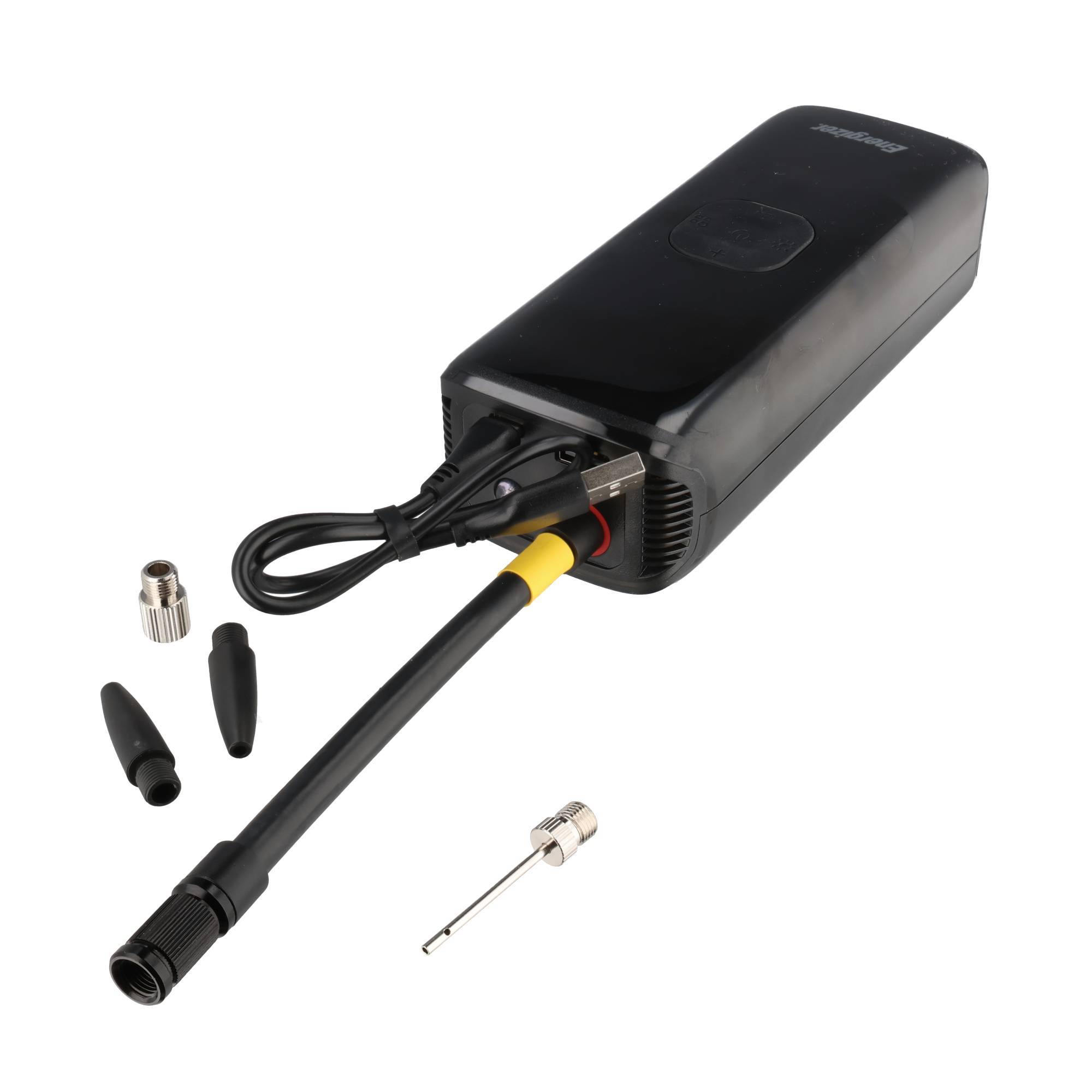 Energizer Akku Luftkompressor, PAC4000, 150 PSI, 2.000mAh Kompressor, Powerbank, LED-Leuchte, Retail-3