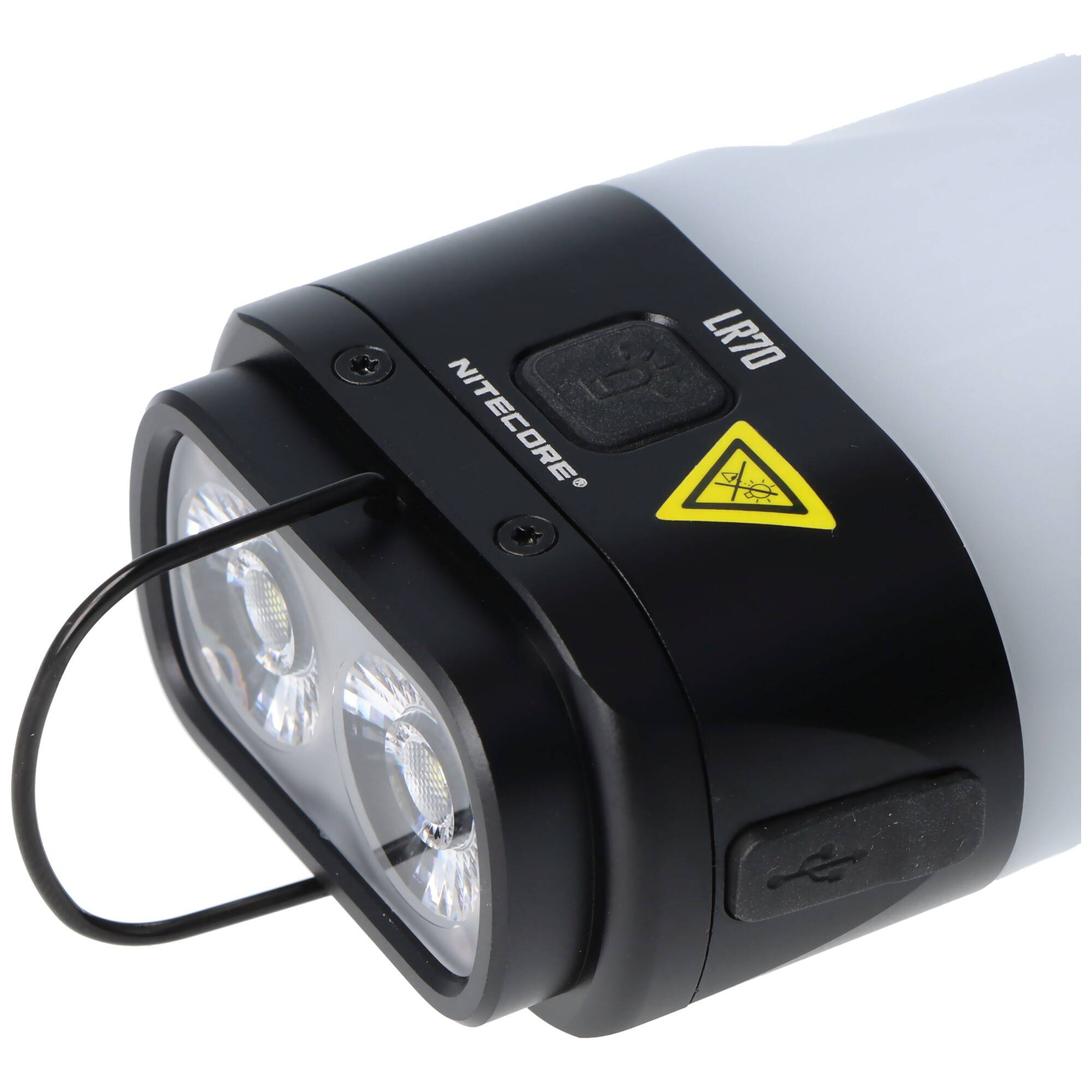 Nitecore LR70 LED-Taschenlampe, vereint Taschenlampe, Camping-Laterne und Powerbank in einem, max. 3000 Lumen Helligkeit-2