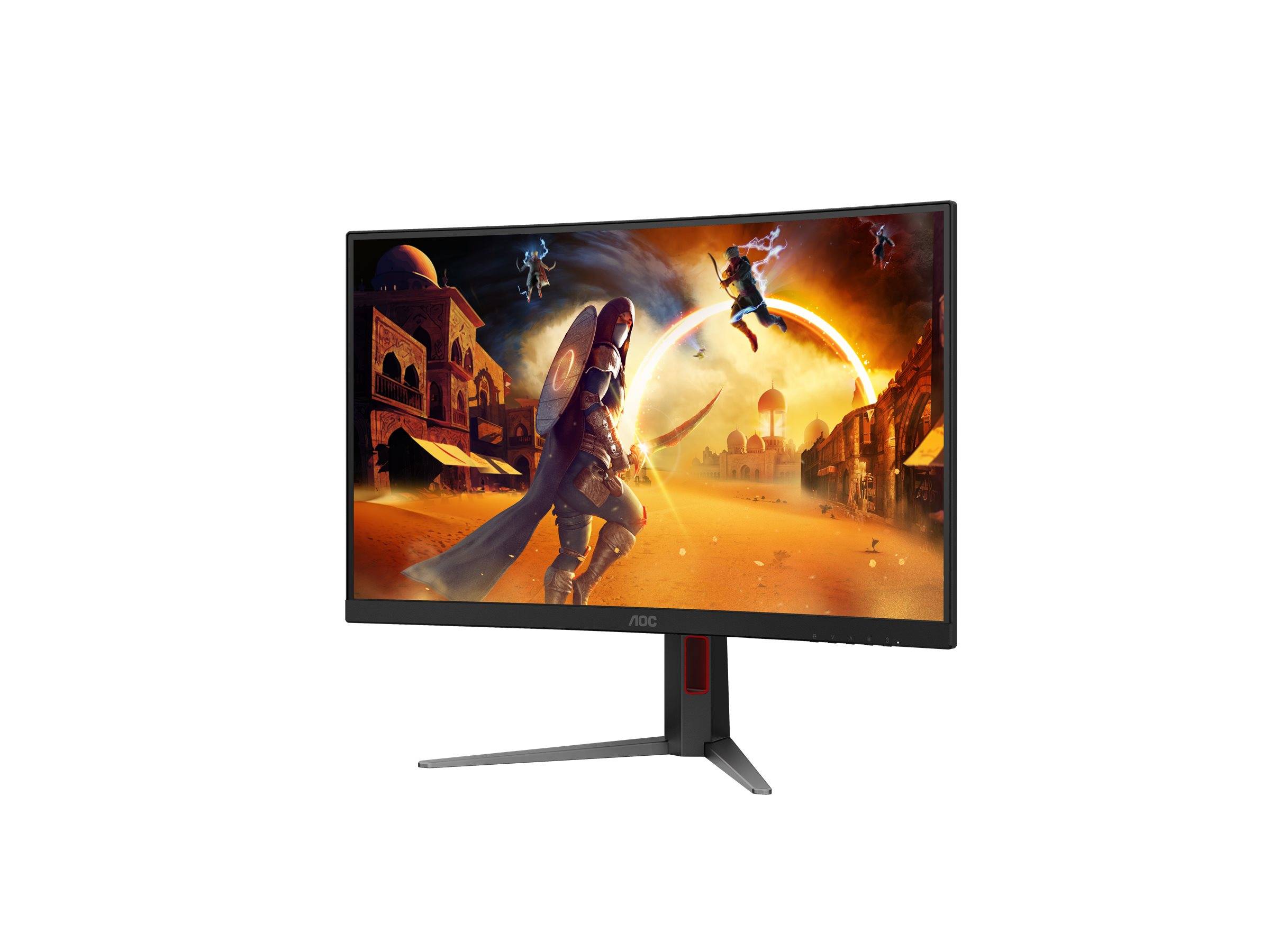 AOC Gaming G4 Series LED-Monitor gebogen 68,5 cm 27" 1920 x 1080 Full HD @ 260 Hz VA 300 cd/m² 3000:1 HDR10 0,3 ms-4