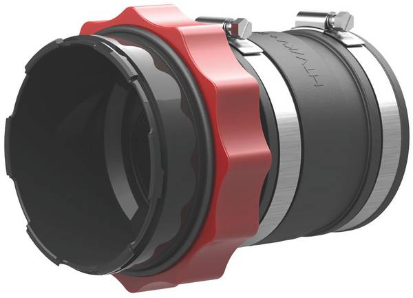 Hauff Systemdeckel HSI150 MA125 GR m.Manschettentechnik f.glatte