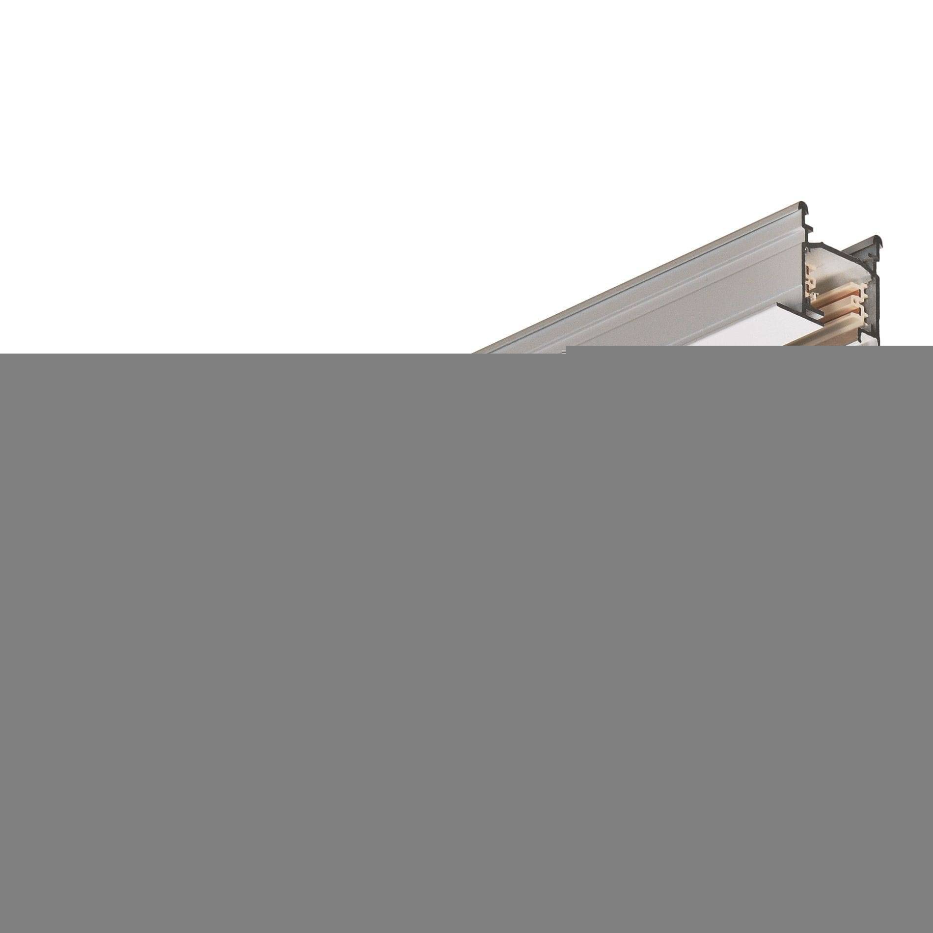 SLV 145211 EUTRAC 3-Phasen Einbauschiene 2m weiß