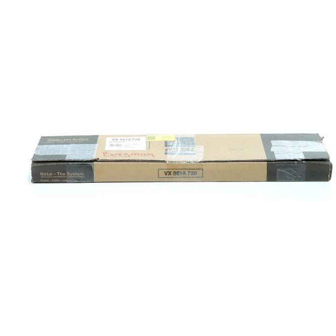 Rittal VX 8619.720, 8619720 Punched section with mounting flange, 14 x 39 mm for VX, VX SE, PC, IW, AX-1