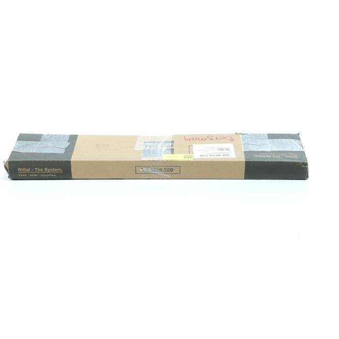 Rittal VX 8619.720, 8619720 Punched section with mounting flange, 14 x 39 mm for VX, VX SE, PC, IW, AX-3