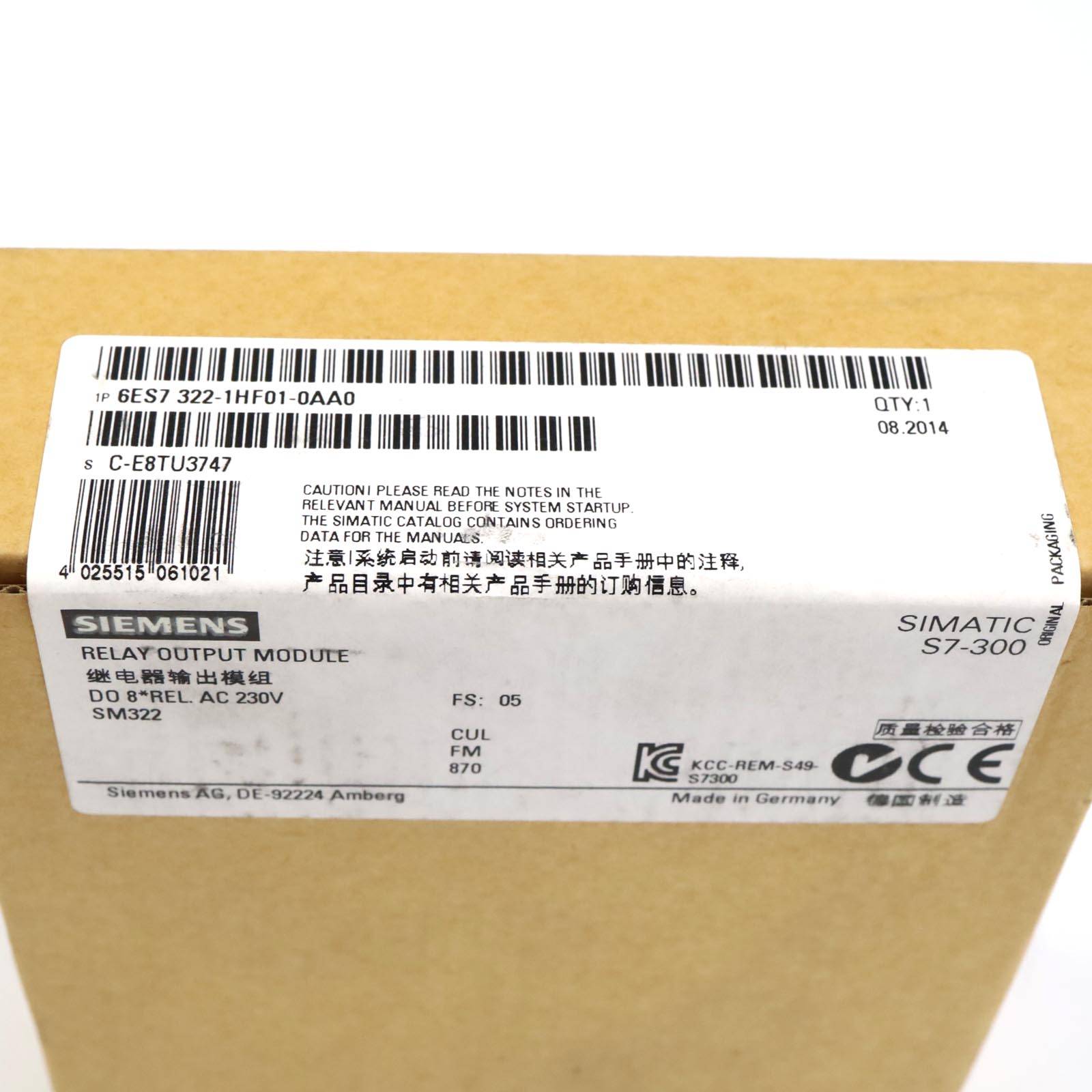 Simatic S7-300 SM322 6ES7 322-1HF01-0AA0 SIE-2