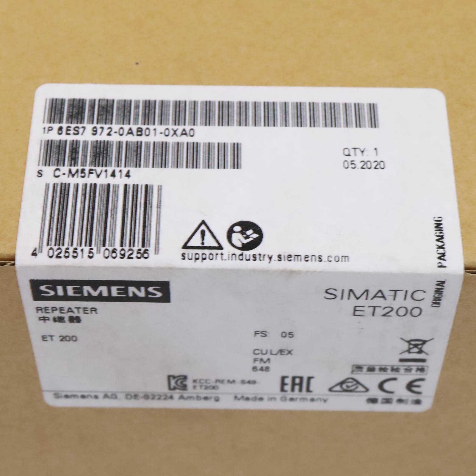 Simatic Diag Repeater 6ES7 972-0AB01-0XA0 SIE-2