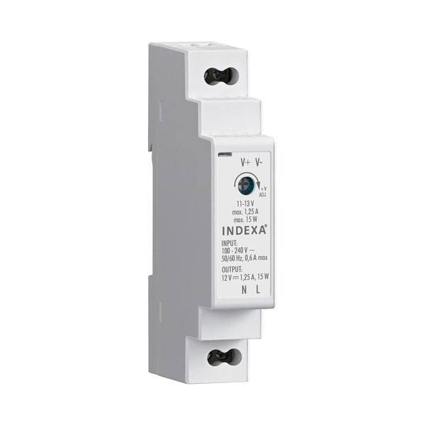 INDEXA - Hutschienen-Netzgerät 15W 12V DC/1,25A NGH12/1200