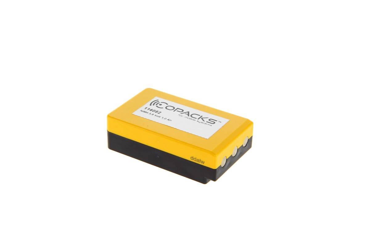 CoPacks NiMH Akku passend für HBC Funkfernsteuerung Patrol S - BA221030 - 3,6 V 1000 mAh 60x35x18 mm-0