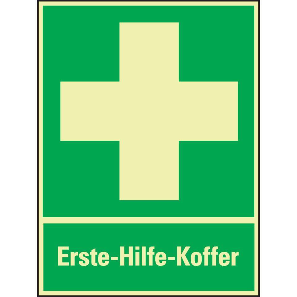 PERMALIGHT® power langnachleuchtend Rettungs-Kombi Erste-Hilfe-Koffer, ASR/ISO, Kunststoff, 300x400mm-1