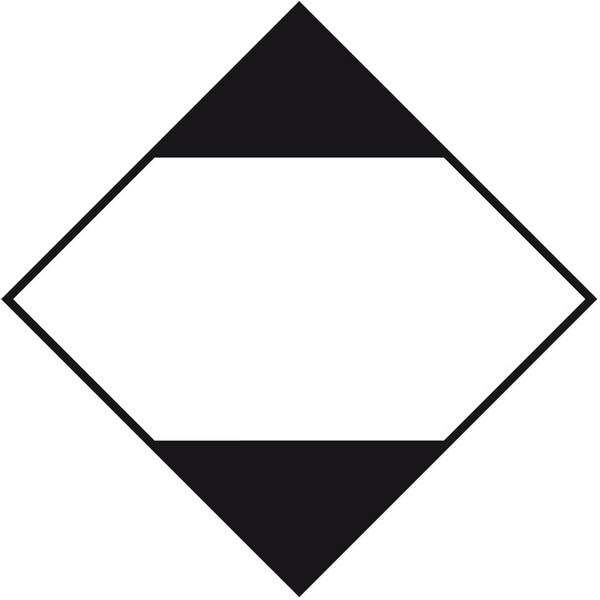 Verpackungskennzeichen Begrenzte Mengen, Folie, seewasserbeständig, 100x100mm, 500/Rolle