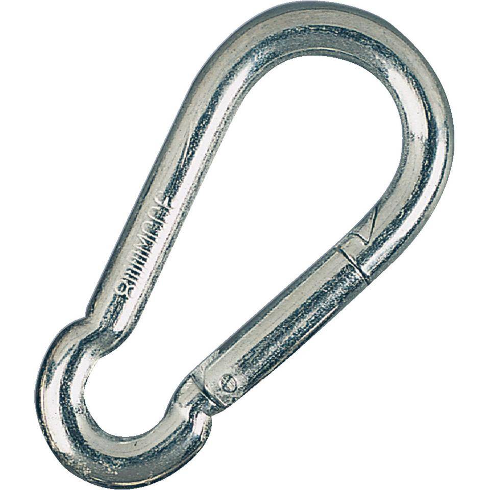 Karabinerhaken, Edelstahl, Ø 6mm, 20/VE-0