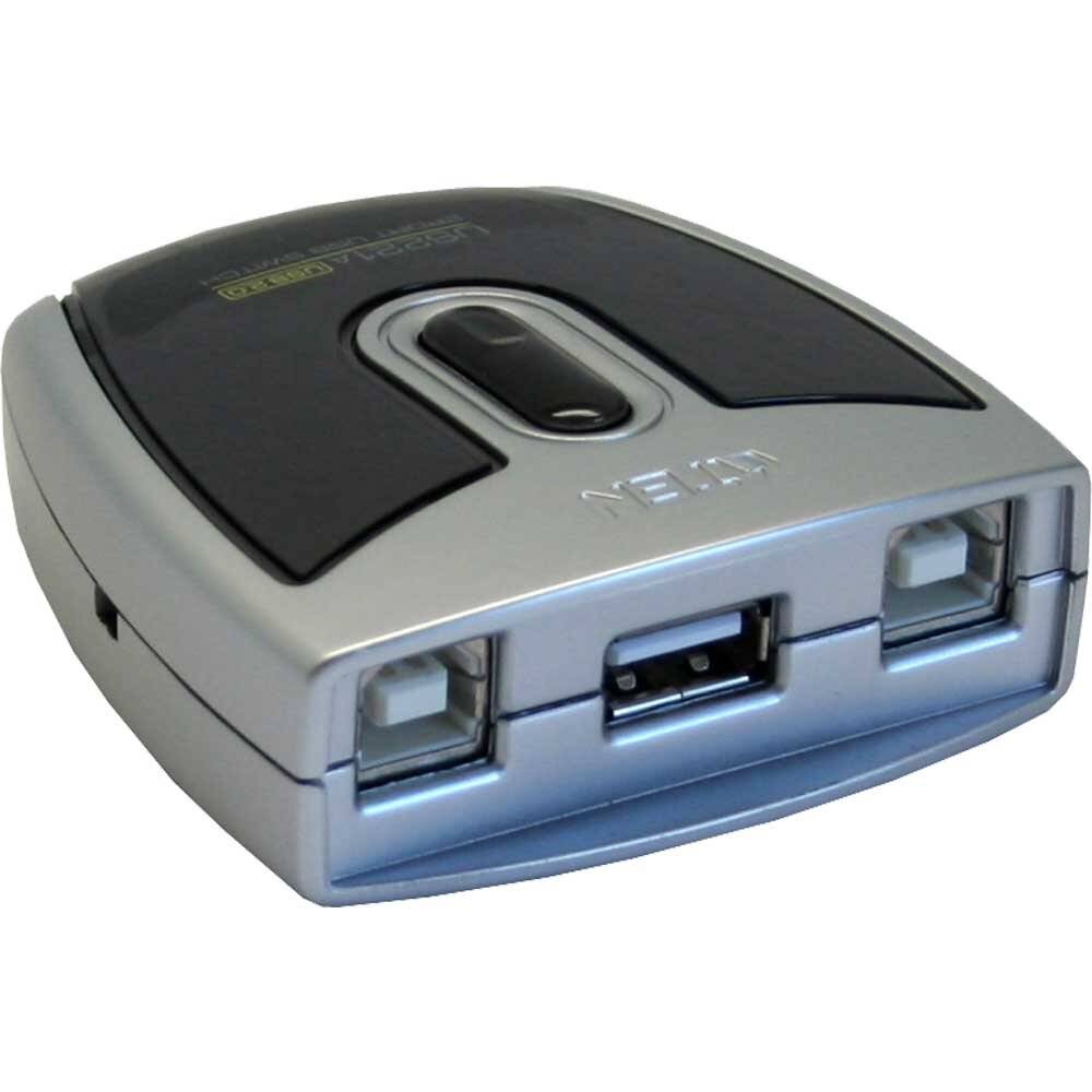 ATEN US221A USB 2.0-Peripheriegeräte-Switch mit 2 Ports-5