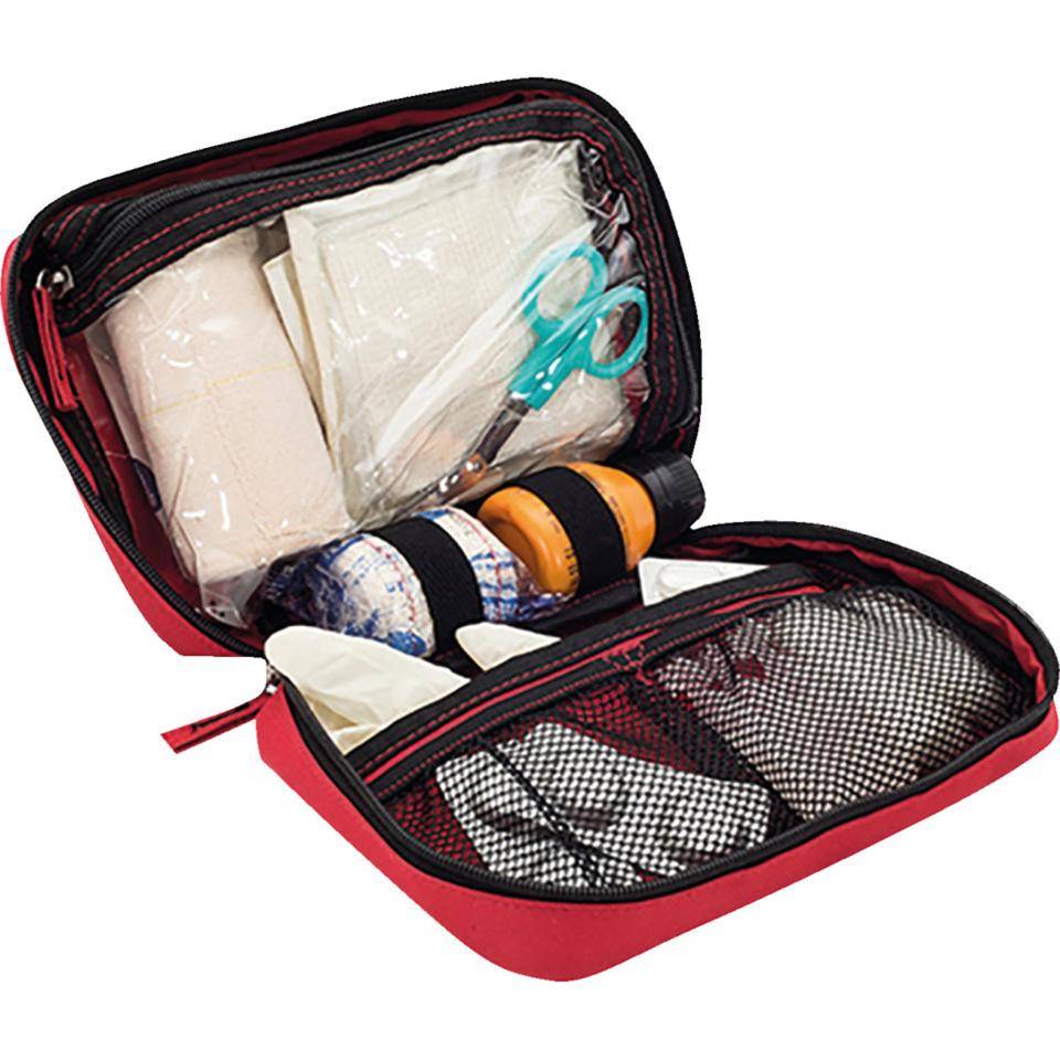 ELITE BAGS Erste-Hilfe-Tasche CURE&GO, rot, Polyester, 1,86 l, 60x210x150mm-2