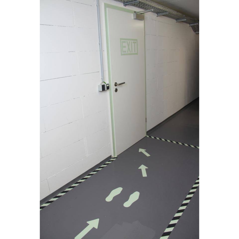 PERMALIGHT® power Antirutschbelag Extrem Kleber R13,lang nachleuchtend,50mmx6m-2