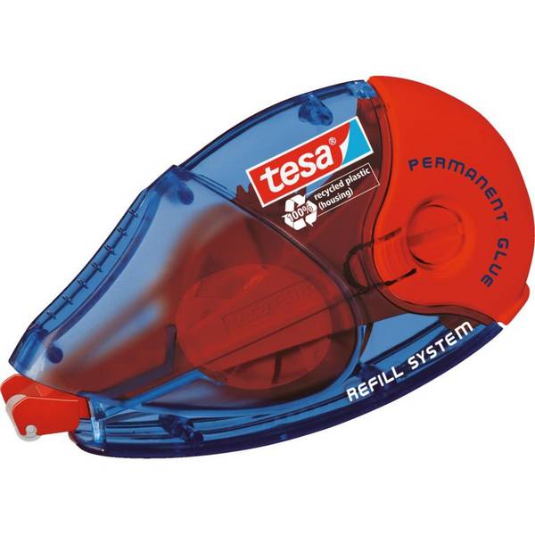 tesa®Kleberoller, dauerhaftes Kleben, nachfüllbar, 14m x 8,4mm