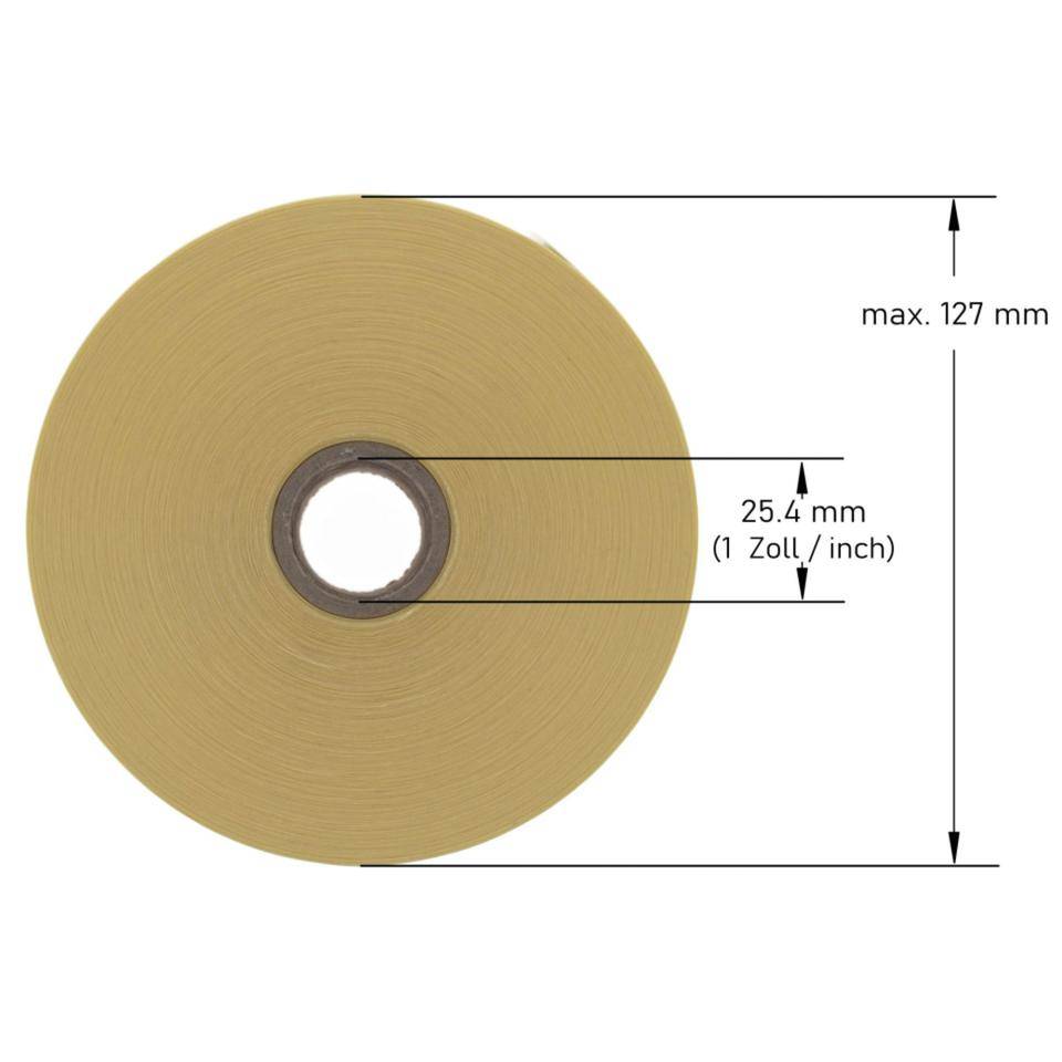 Versandetiketten Thermo-Eco,weiß,perm.klebend,25,4mm,100x150mm,VE/10RO,500/Rolle-2