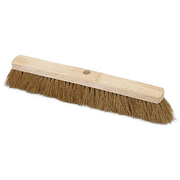 Industrie-Saalbesen, Natur-Kokos-Besatz, für groben und trockenen Schmutz, 60cm