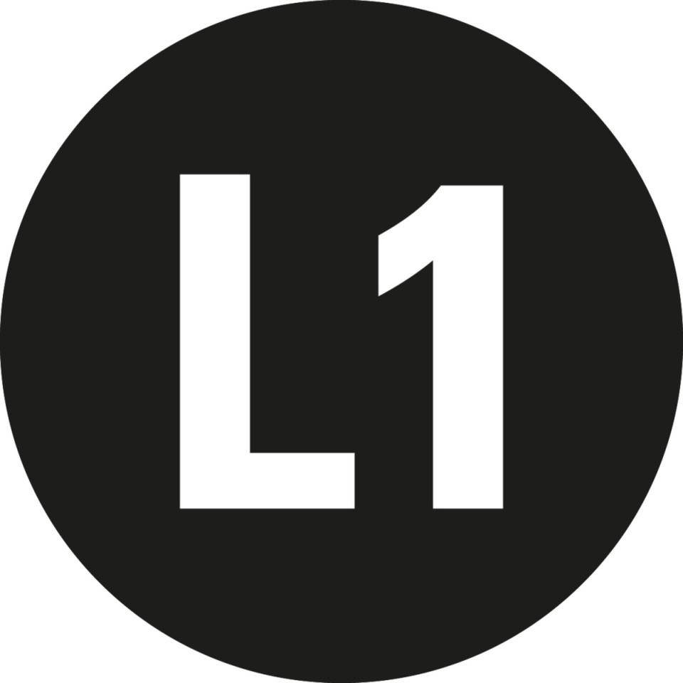 Leiterkennzeichen L1 Wechselstromnetz, RoHS konform, Folie, Ø 12,5mm, 500/Rolle, DIN EN 60445 / IEC 60417-0