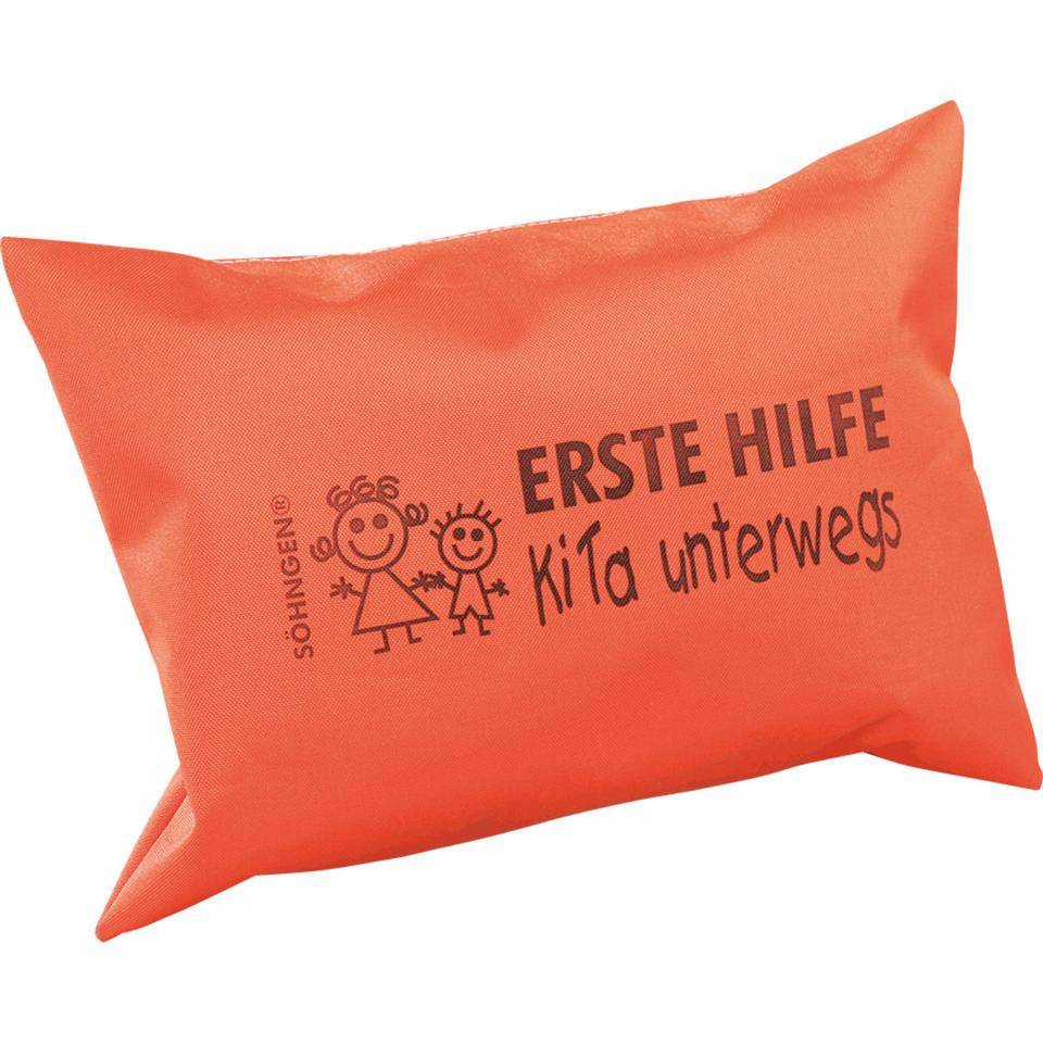 SÖHNGEN® Erste-Hilfe-Tasche KiTa unterwegs, orange, Nylon, beschichtet, 240x170mm-0