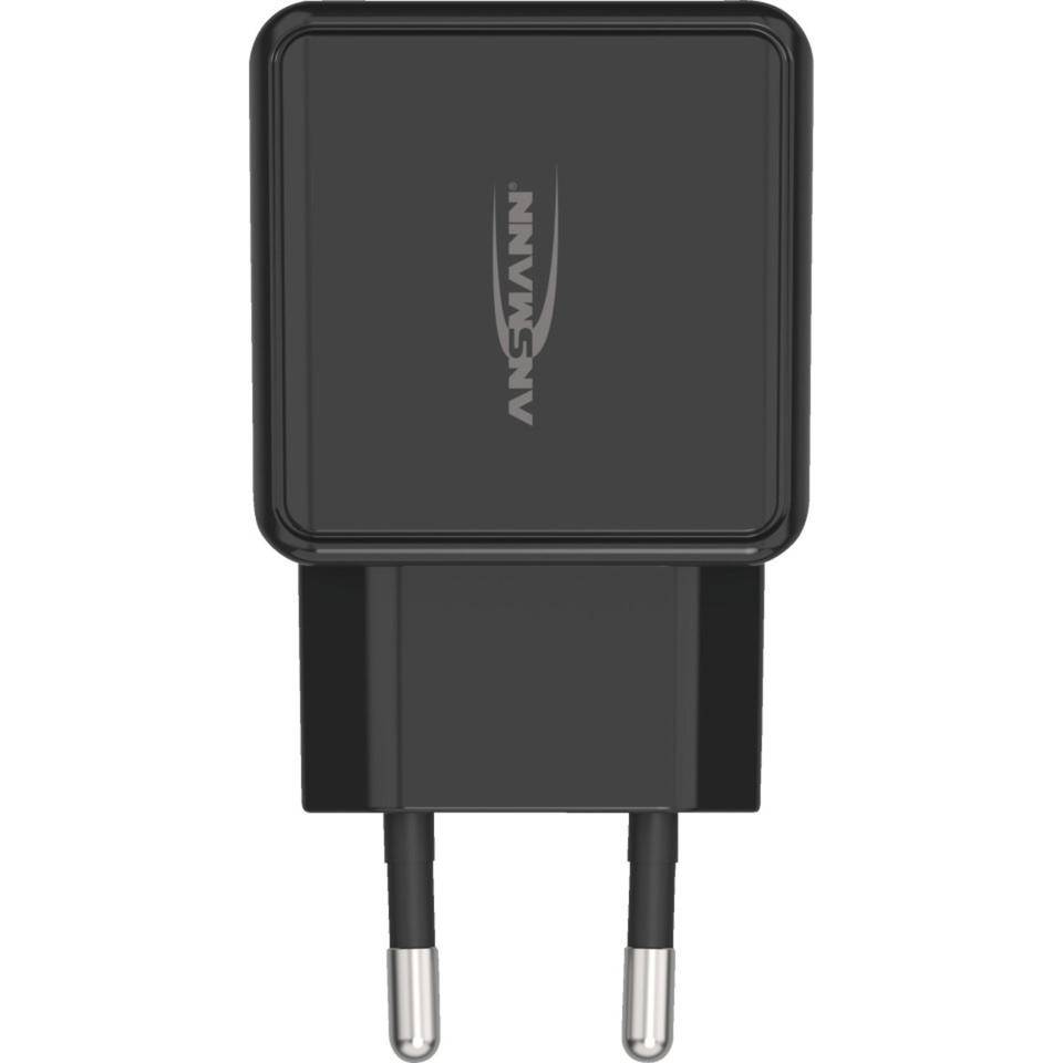 ANSMANN Netzadapter USB-A, USB-C, intelligentes 20 W USB-Ladegerät, weiß-1