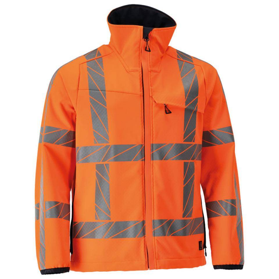 MASCOT® Softshelljacke 24002-143, Kat. II, orange, Polyester, Größe L-0