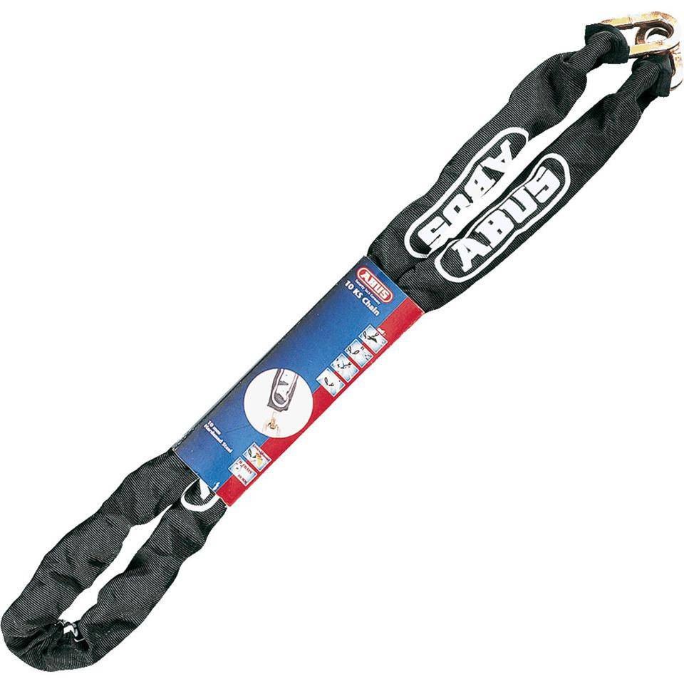 ABUS Vierkant-Stahlkette, Stahl, verzinkt, Länge 140cm, Stärke 10mm-0