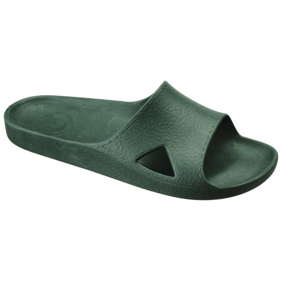 Badepantinen, mit orthopädischem Fußbett, grün, 500g, Größe 42/43-0