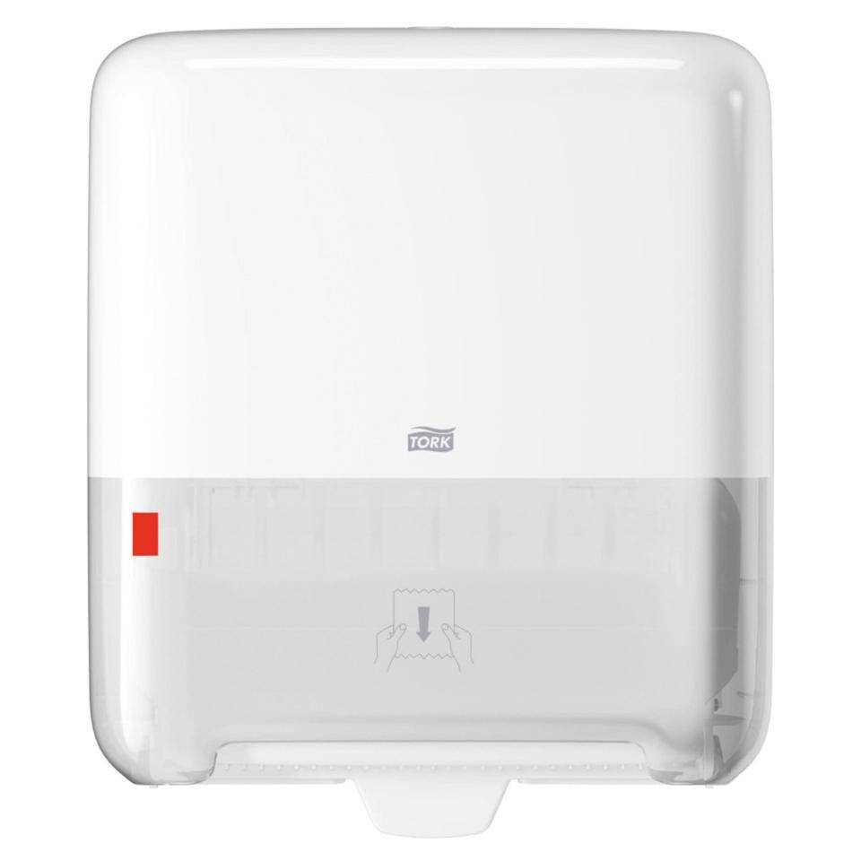 TORK Matic® Spender für Rollenhandtücher H1, weiß, Kunstoff, 203x372x337mm-0