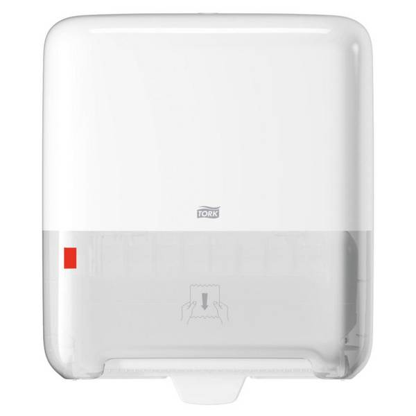TORK Matic® Spender für Rollenhandtücher H1, weiß, Kunstoff, 203x372x337mm