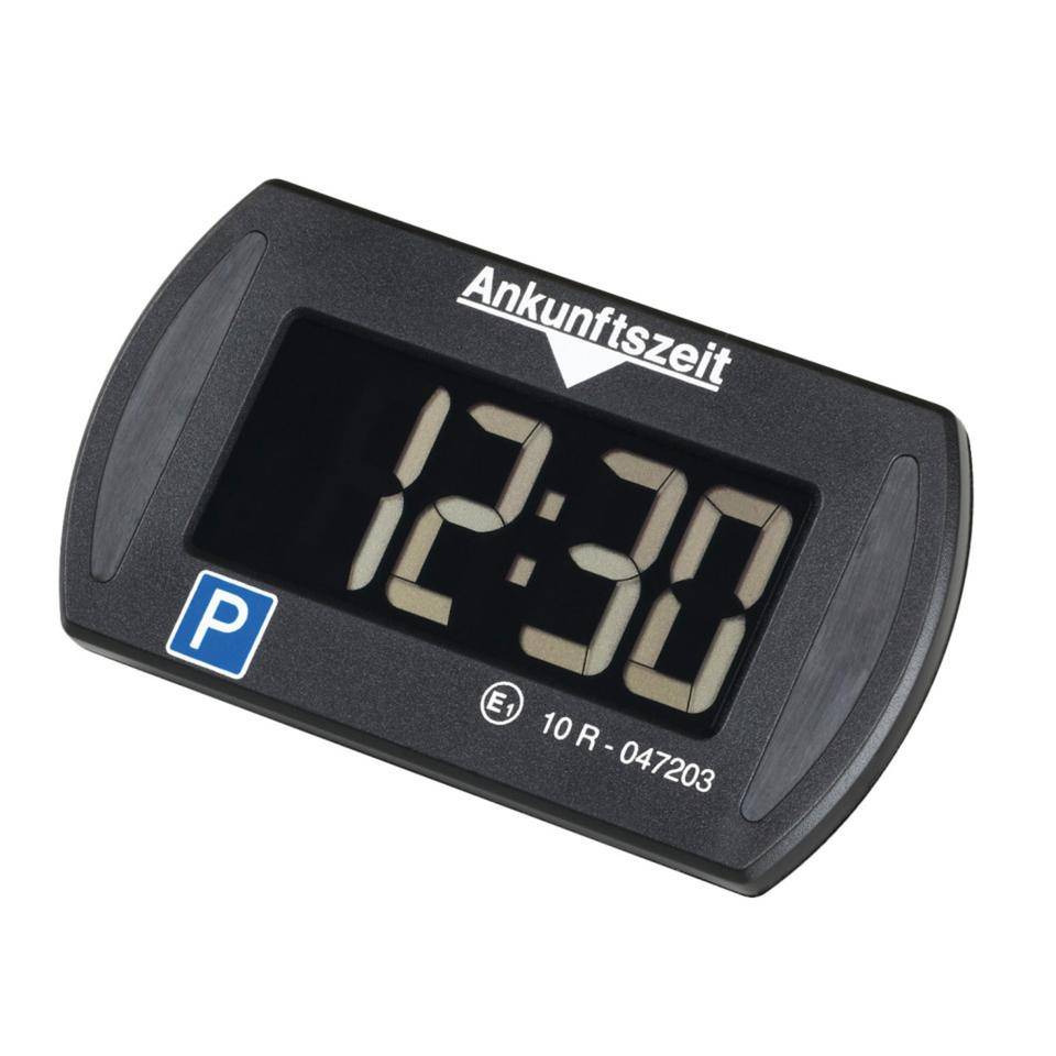 Needit Park Mini, elektronische, vollautomatische Parkscheibe, schwarz, StVO-Zulassung, 90x52mm-3