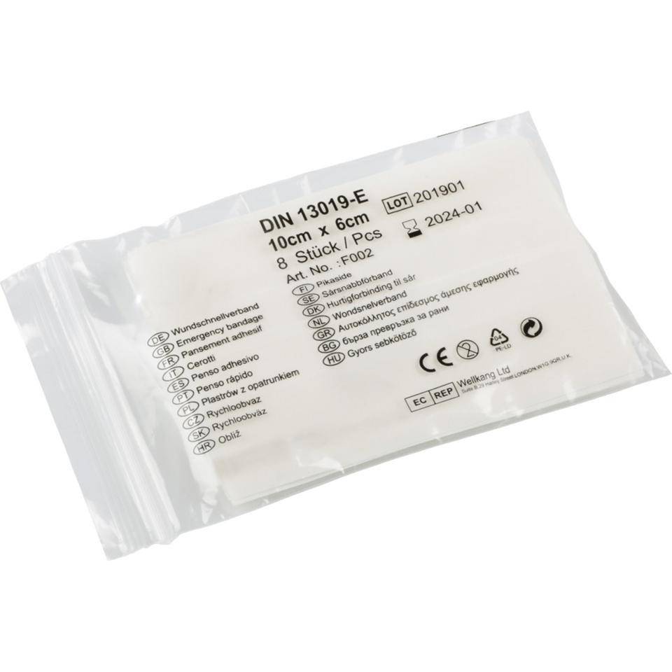 K.57 Nachfüllpack Wundverband, DIN Füllung 13157, steril, 10x6cm, 60/VE-0