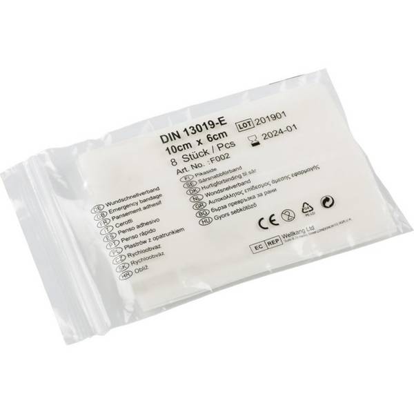 K.57 Nachfüllpack Wundverband, DIN Füllung 13157, steril, 10x6cm, 60/VE