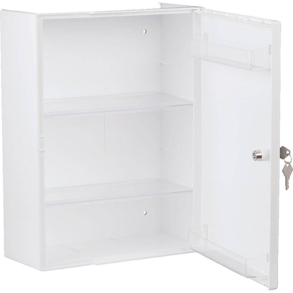 SÖHNGEN® Verbandschrank Berlin, leer, abschließbar, Kunststoff, 315x429x150mm-1
