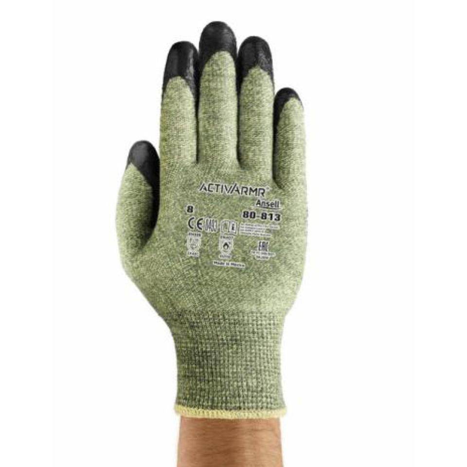 Ansell ActivArmr® Hitzeschutzhandschuh 80-813, Kategorie III, 240mm, Größe 6-0